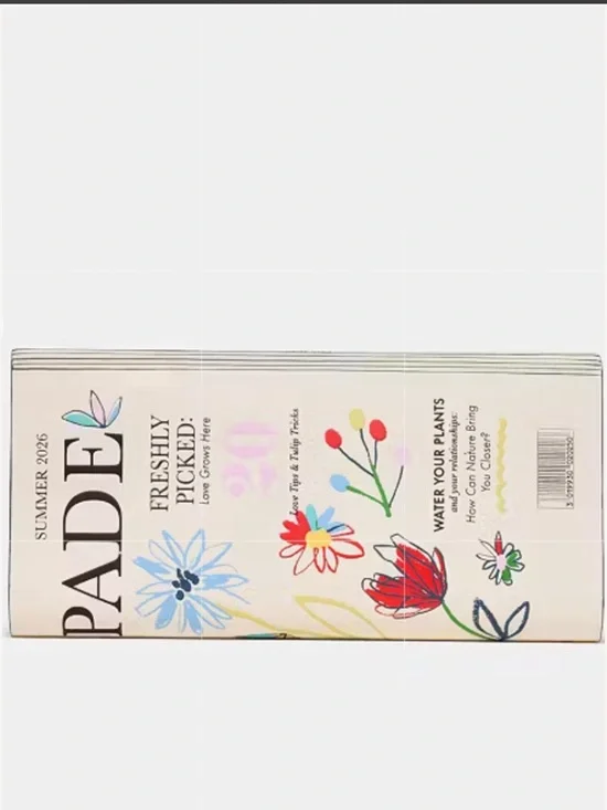 💐Kate Spade Floral Magazine Clutch — Cream with Multicolor Blooms 💐 - Picture 8 of 16